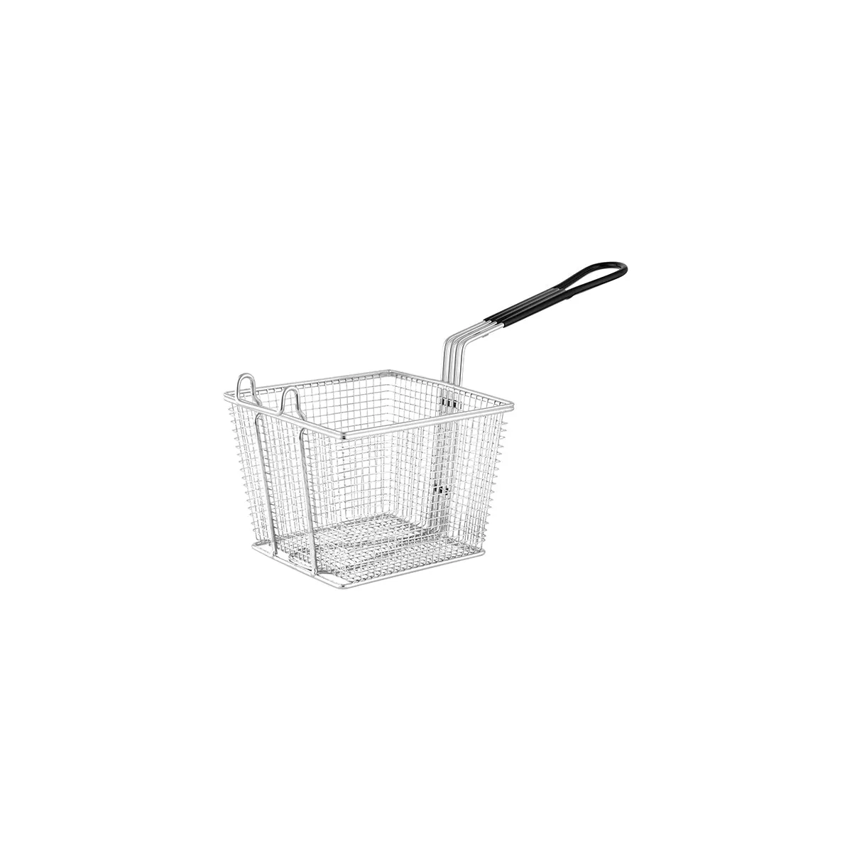 CHEF INOX FRY BASKET SQU CRM PLATED L200xW150xH150/HDL240mm (*02753*) = 1 X EACH