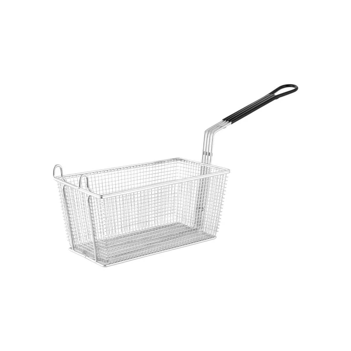 CHEF INOX FRY BASKET RECT CRM PLATED L325xW175xH150/HDL280mm (*02754*) = 1 X EACH