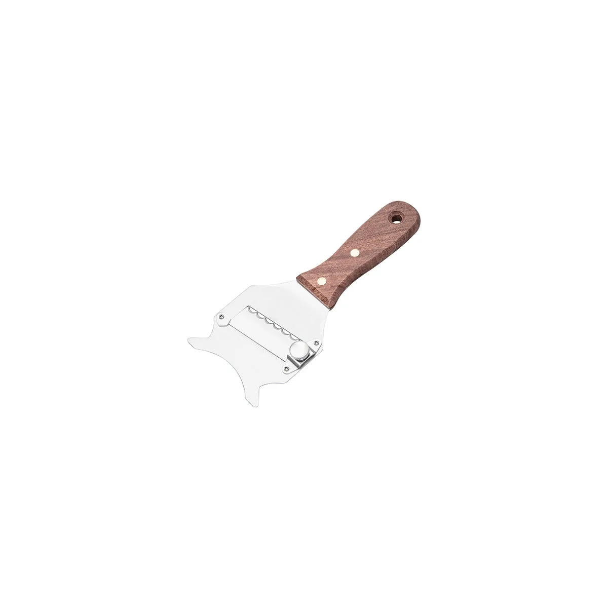 CHEF INOX TRUFFLE GRATER w/WOODEN HDL 188x80x14mm (*33004*) = 1 X EACH
