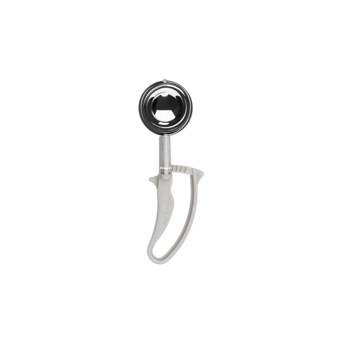 CHEF INOX EZY GRIP "No.10" PORTIONER/ICE CREAM w/IVORY HDL (*21310*) = PACK OF 12 X EACHES