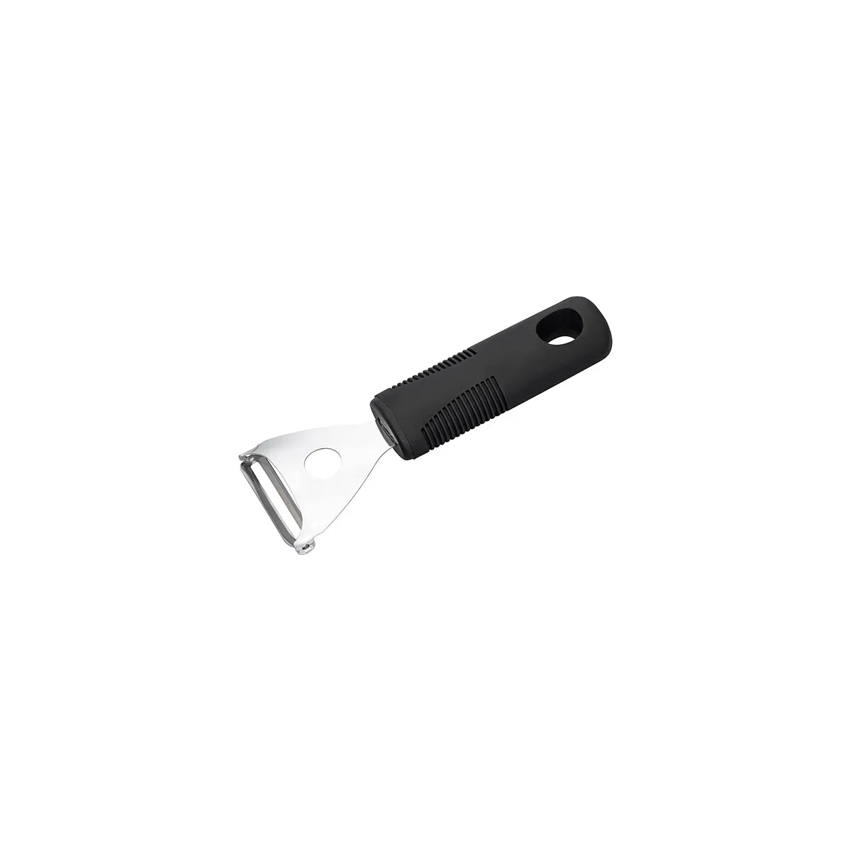 CHEF INOX EASY GRIP Y PEELER S/S w/BLK HDL 160mm (*07385*) = 1 X EACH