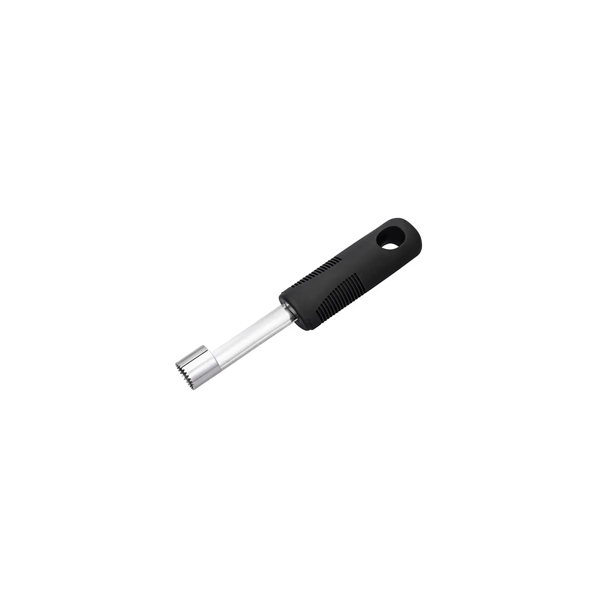 CHEF INOX EASY GRIP APPLE CORER S/S w/BLK HDL 183mm (*07382*) = 1 X EACH