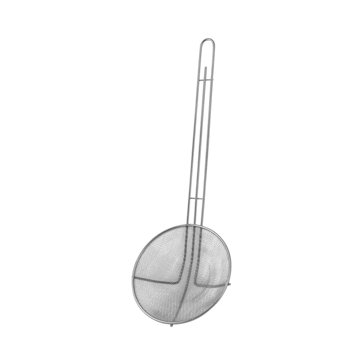 CHEF INOX SKIMMER FINE MESH ROUND CHROME PLTD 160xHDL345mm (*02265*) =  1 X EACH