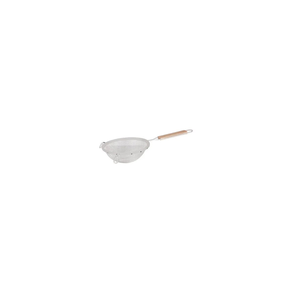 METALTEX STRAINER-FINE TIN MESH 120mm WOOD HDL (*03093*) = 1 X EACH