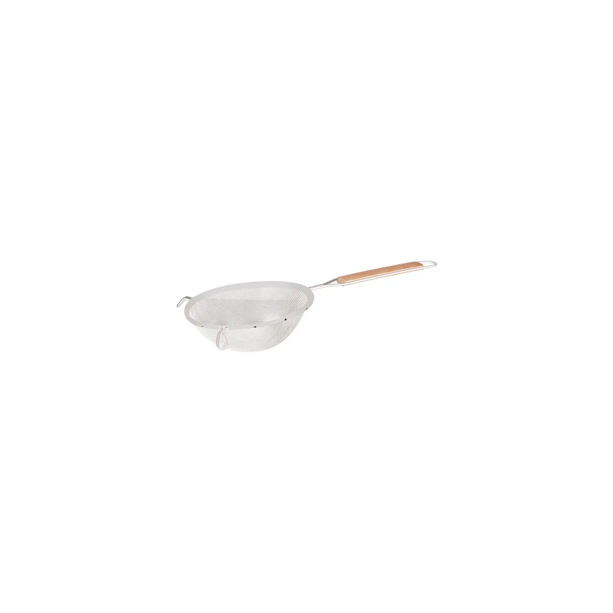 METALTEX STRAINER-FINE TIN MESH 140mm WOOD HDL (*03094*) = 1 X EACH