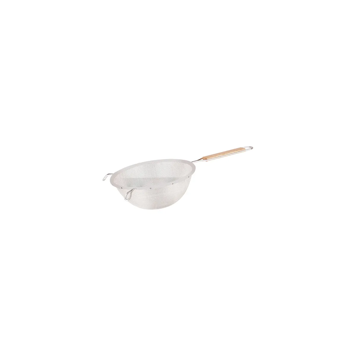 METALTEX STRAINER-FINE TIN MESH 180mm WOOD HDL (*03096*) = 1 X EACH