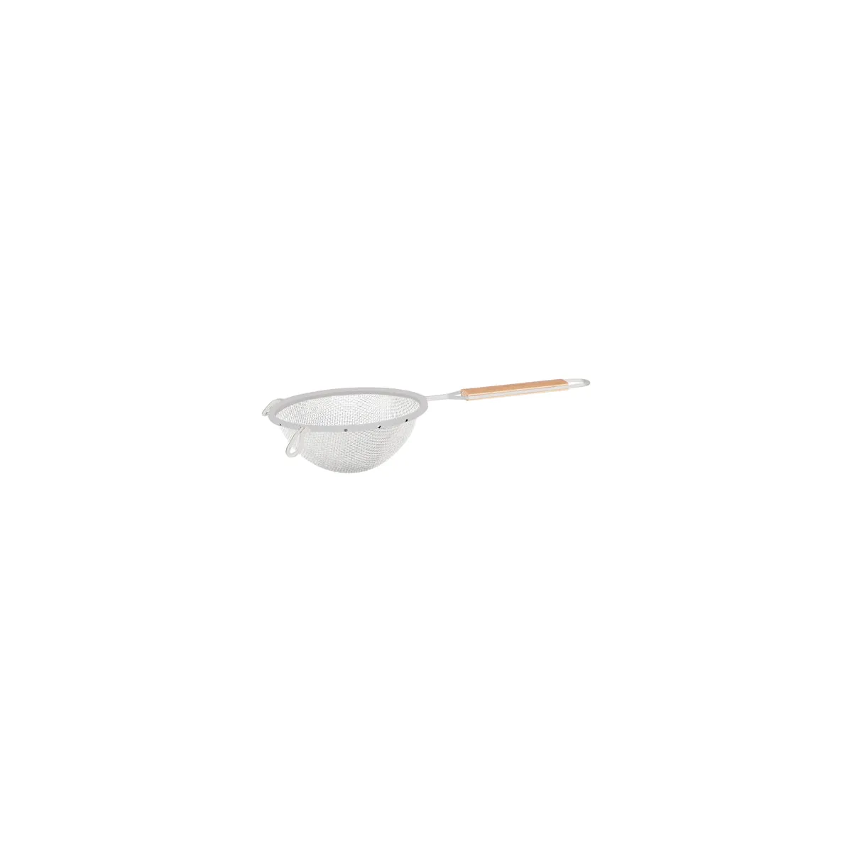 METALTEX STRAINER-MEDIUM TIN MESH 140mm WOOD HDL (*03194*) = 1 X EACH