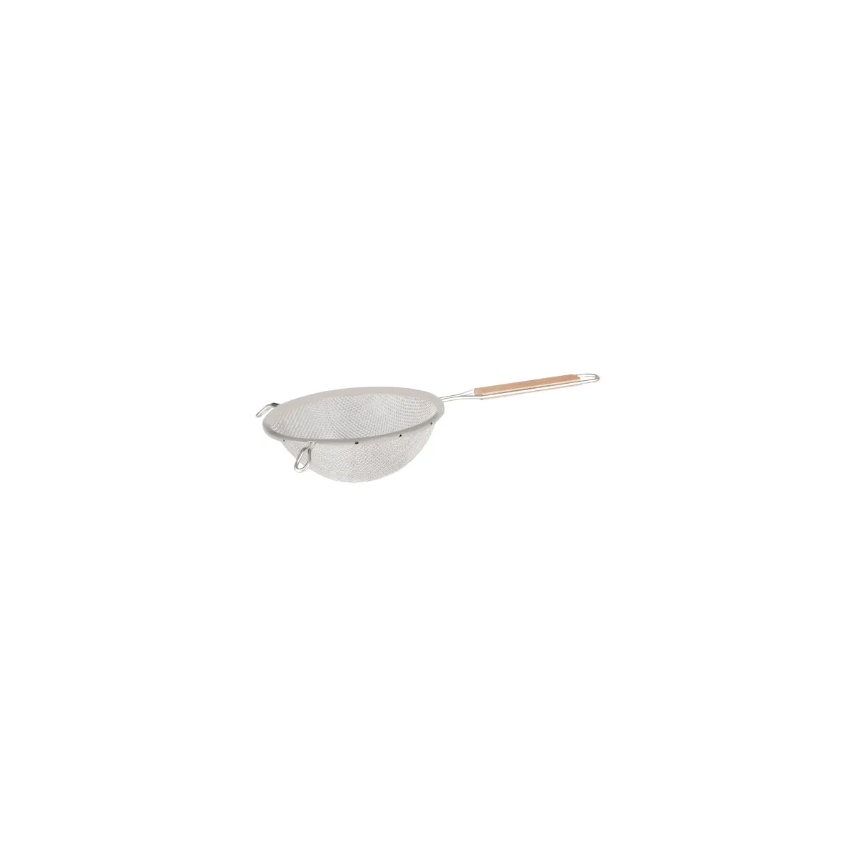 METALTEX STRAINER-MEDIUM TIN MESH 160mm WOOD HDL (*03195*) = 1 X EACH