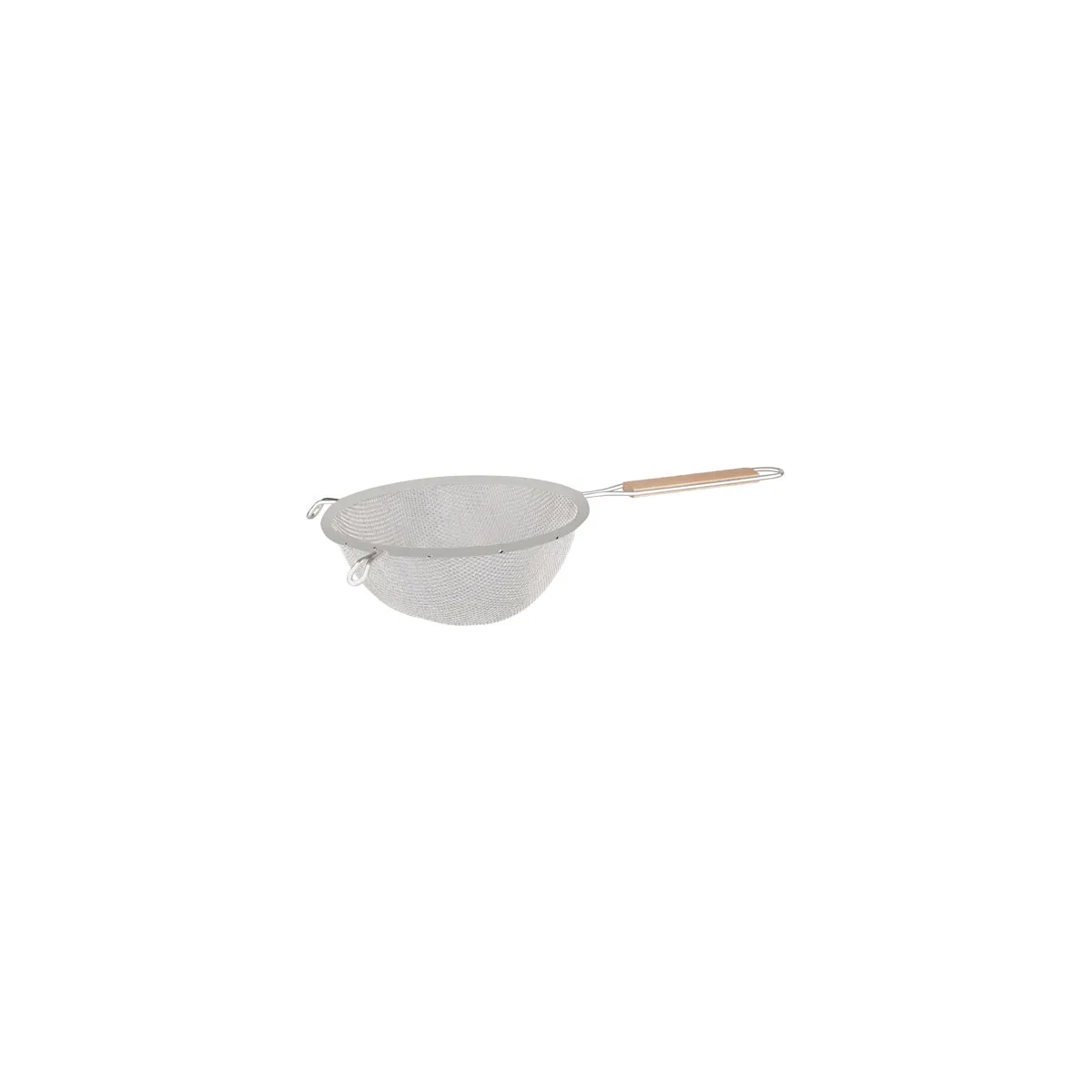 METALTEX STRAINER-MEDIUM TIN MESH 180mm WOOD HDL (*03196*) = 1 X EACH