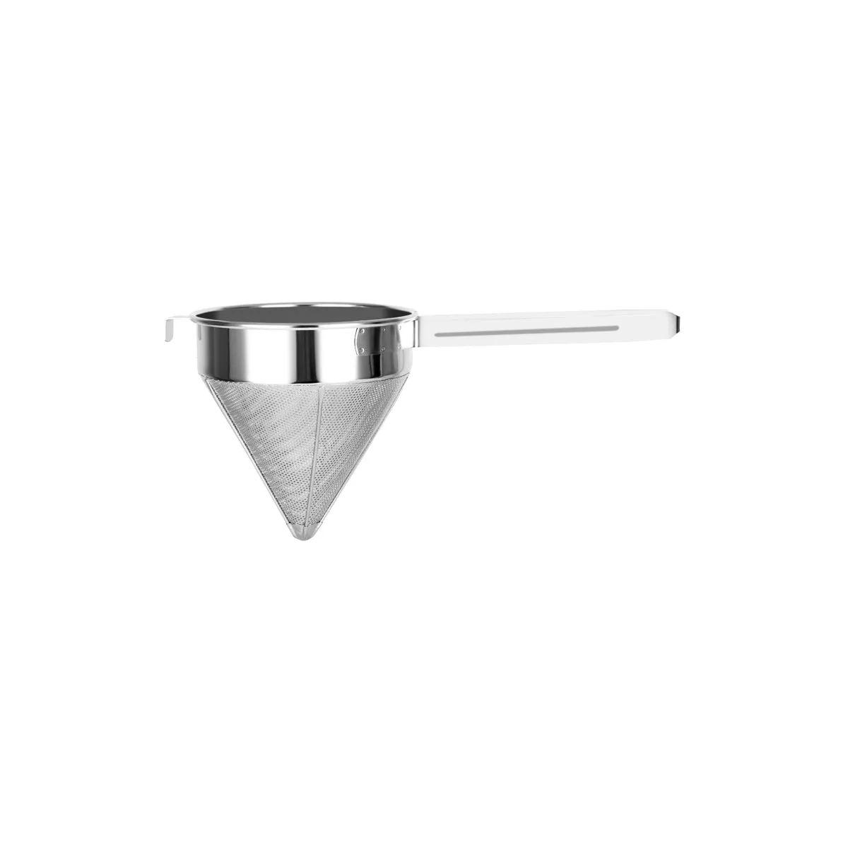 CHEF INOX CONICAL STRAINER 18/8 FINE D200xL450xH230mm (*03848*) = 1 X EACH