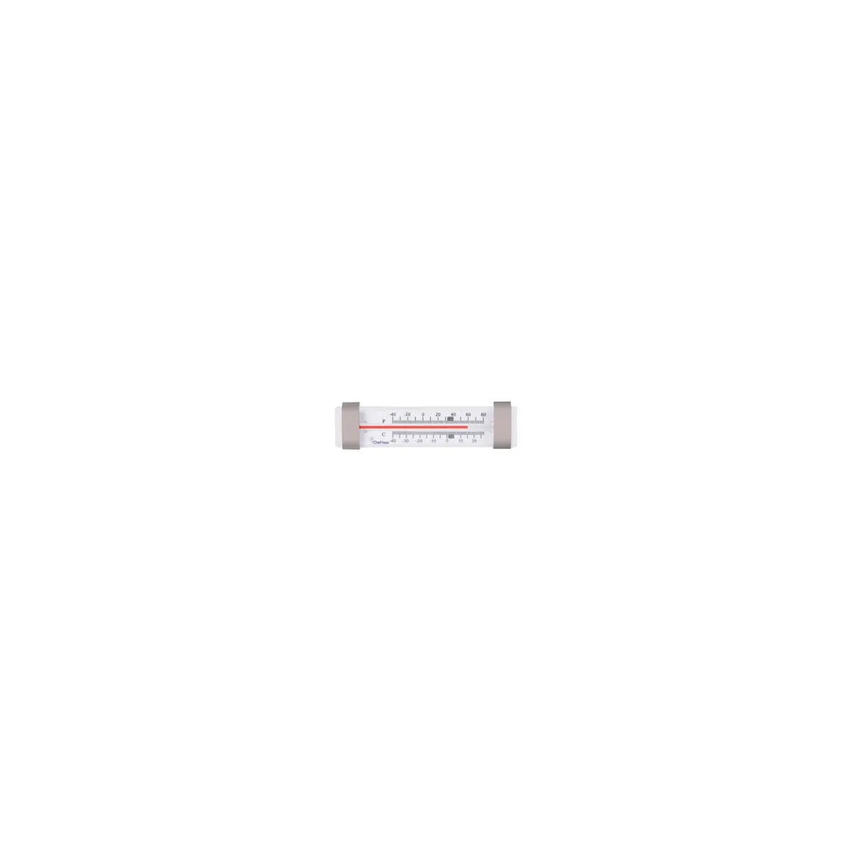 CHEF INOX THERMOMETER FRIDGE/FREEZER GLASS TUBE 130x35mm (*05387*) = 1 X EACH