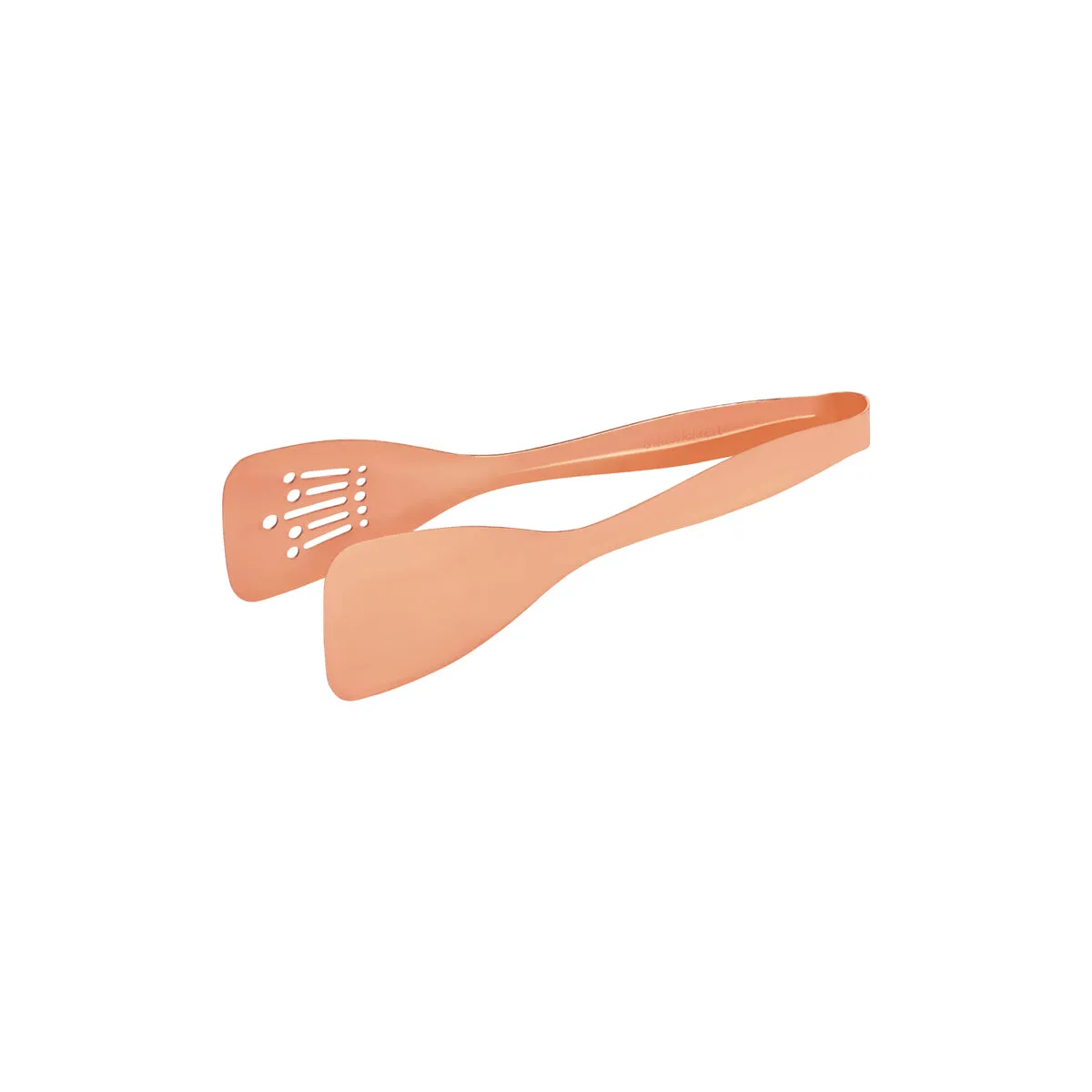 TABLEKRAFT ALL PURPOSE TONG 1 SIDE SLOTTED 1pc COPPER 235mm (*70271-C*) = 1 X EACH