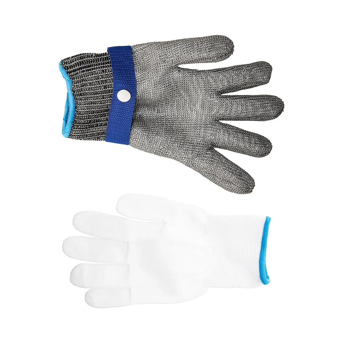 CHEF INOX CHAIN MESH GLOVE WRIST LENGTH 18/10 SIZE XL (*31598*) = 1 X EACH