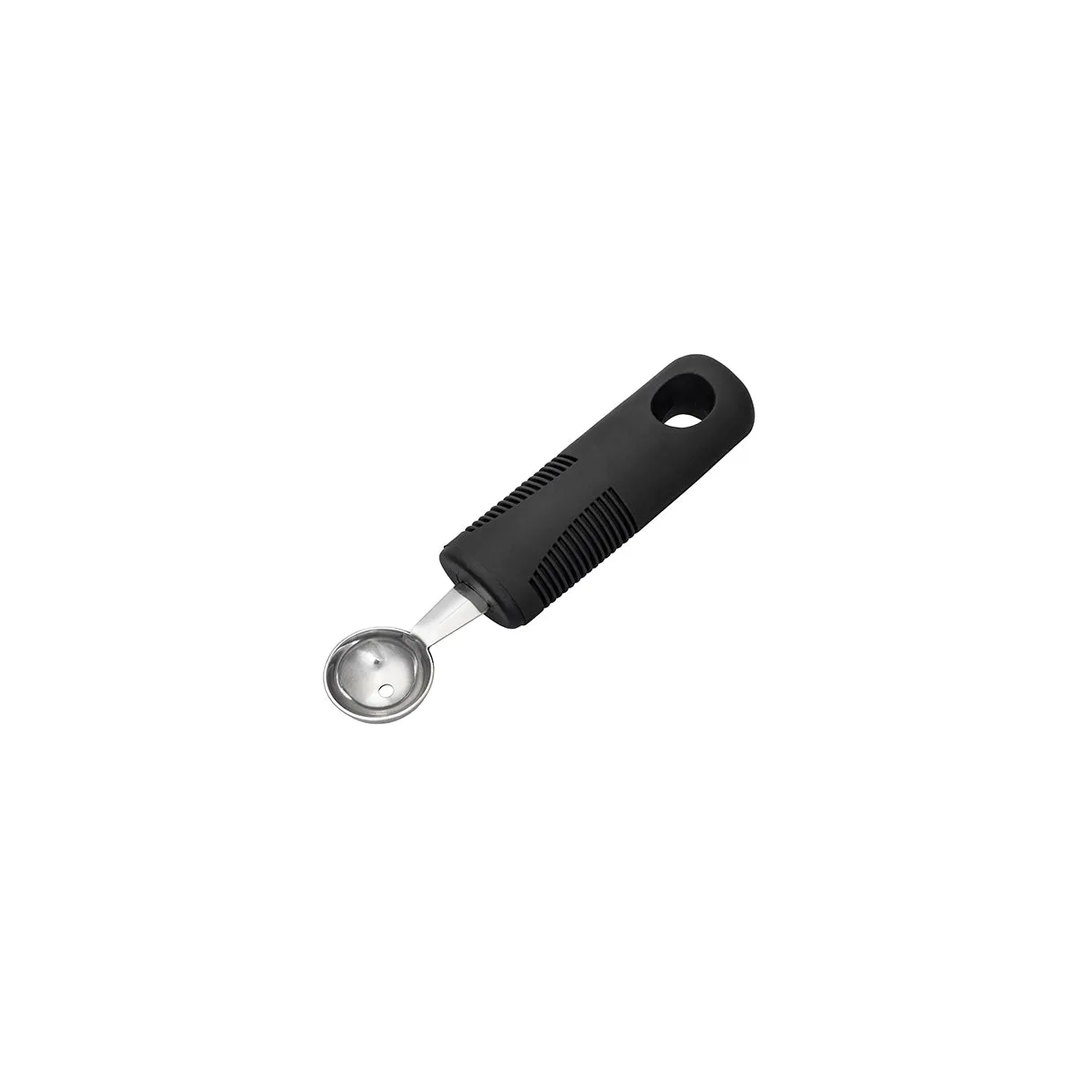 CHEF INOX EASY GRIP MELON BALLER S/S w/BLK HDL 150mm (*07387*) = 1 X EACH