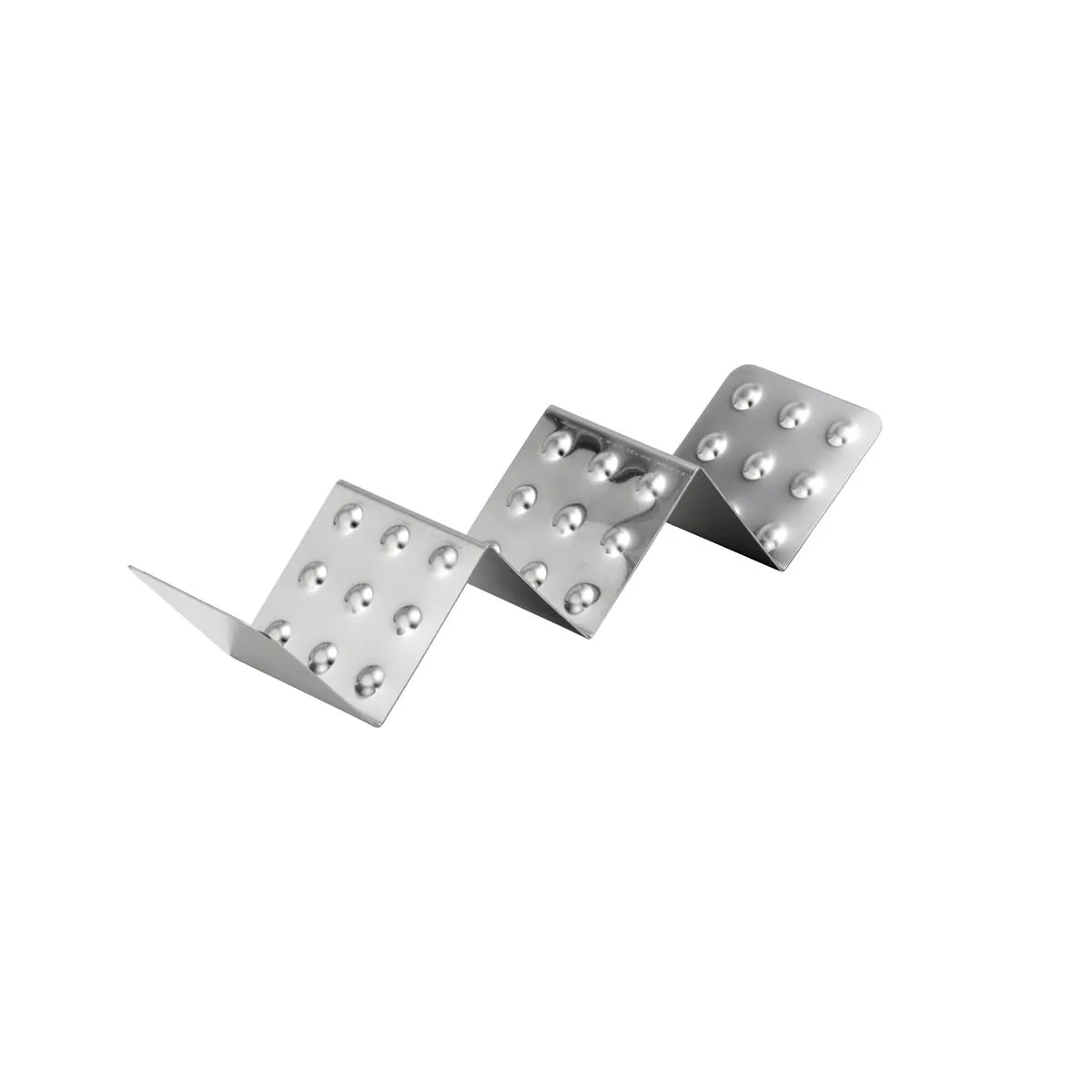 CHEF INOX 3-COMP FRIES/BUN/WRAP HOLDER S/S 305x80x58mm (*07080*) = 1 X EACH