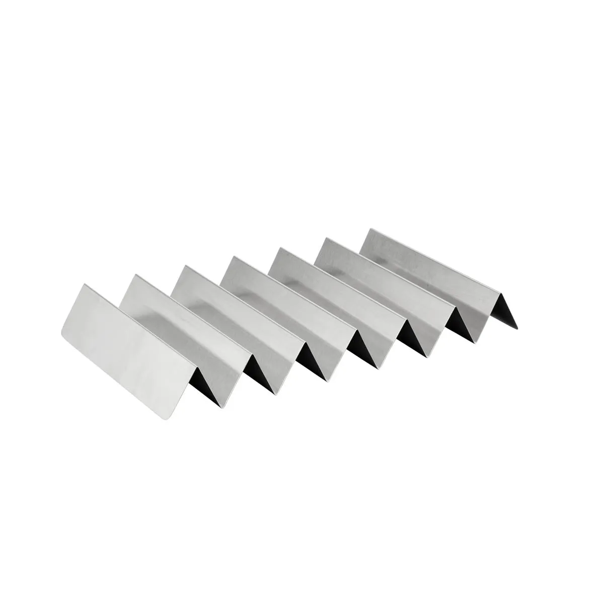 CHEF INOX 6-COMP FRIES/BUN/BAG/WRAP HOLDER S/S 405x250x55mm (*07081*) = 1 X EACH