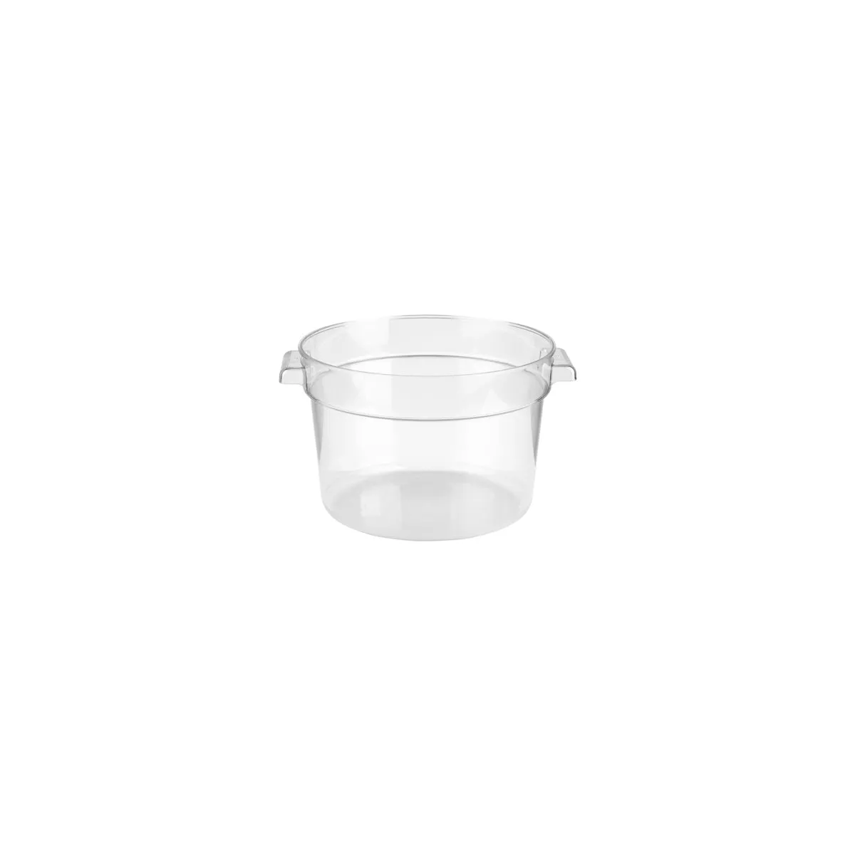 JIWINS ROUND FOOD STORAGE CONTAINER CLEAR PC 188x108.5mm 2lt (*JW-P-101C*) = PACK OF 12 X EACHES
