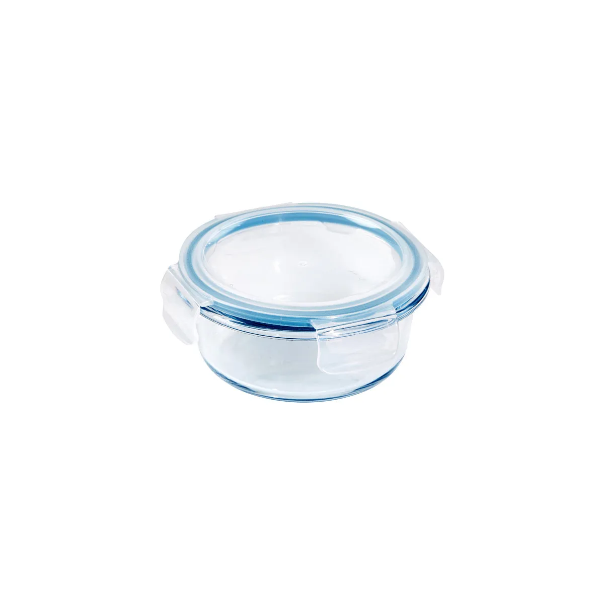 WILTSHIRE ROUND GLASS CONTAINER 400ml (*WLT48174*) = PACK OF 8 X EACHES