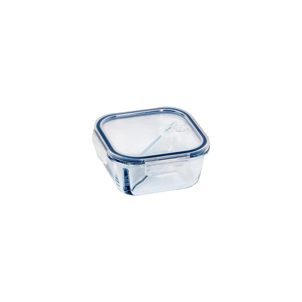 ETERNA GLASS CONTAINERS 2 DIV SQR 800ml (*ETR48141*) = PACK OF 4 X EACHES