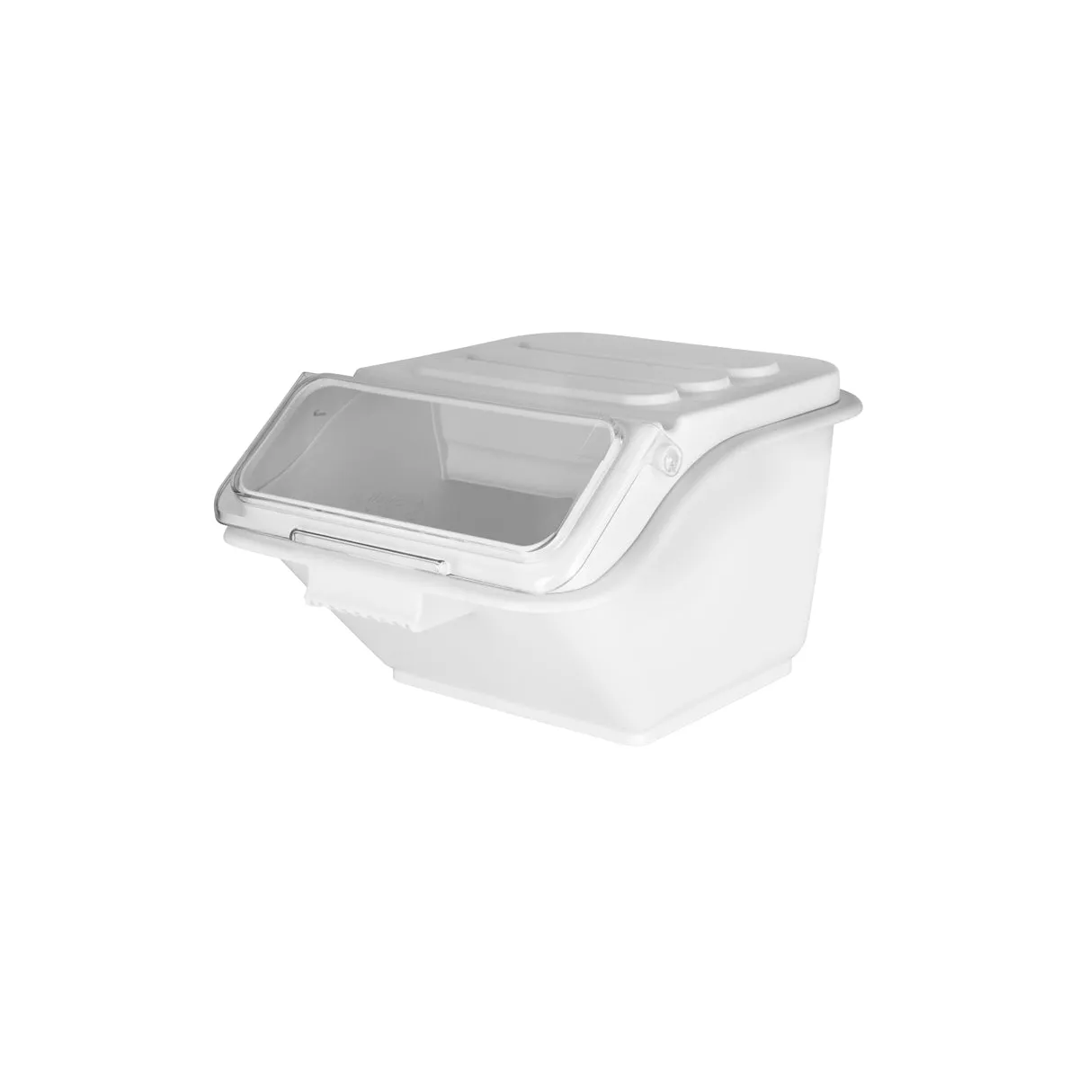 JIWINS SHELF INGREDIENT BIN WHITE PP/PC 367x296x220mm 8lt (*JW-S8*) = 1 X EACH
