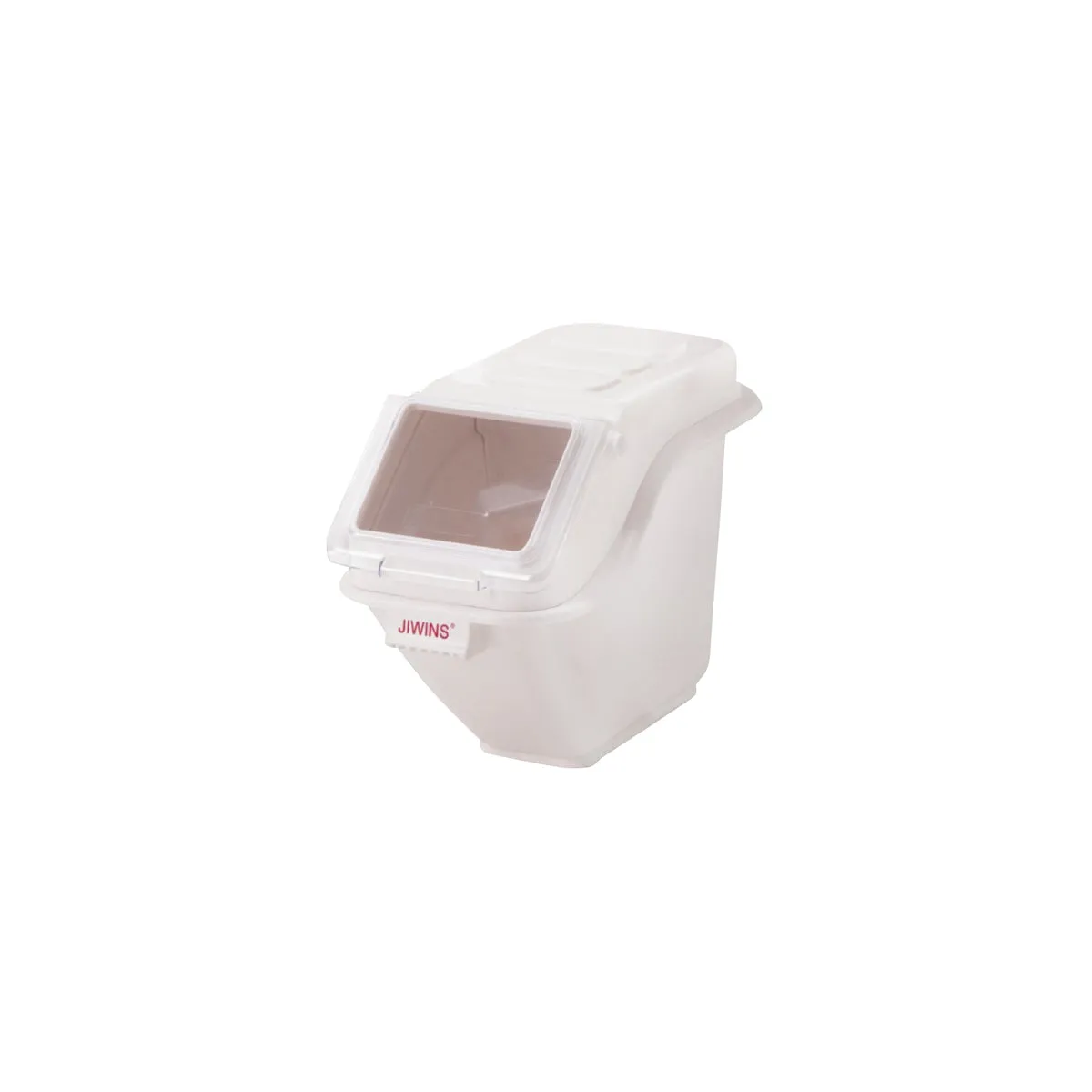 JIWINS SHELF INGREDIENT BIN WHITE PP/PC 593x290x432mm 20lt (*JW-S20*) = 1 X EACH