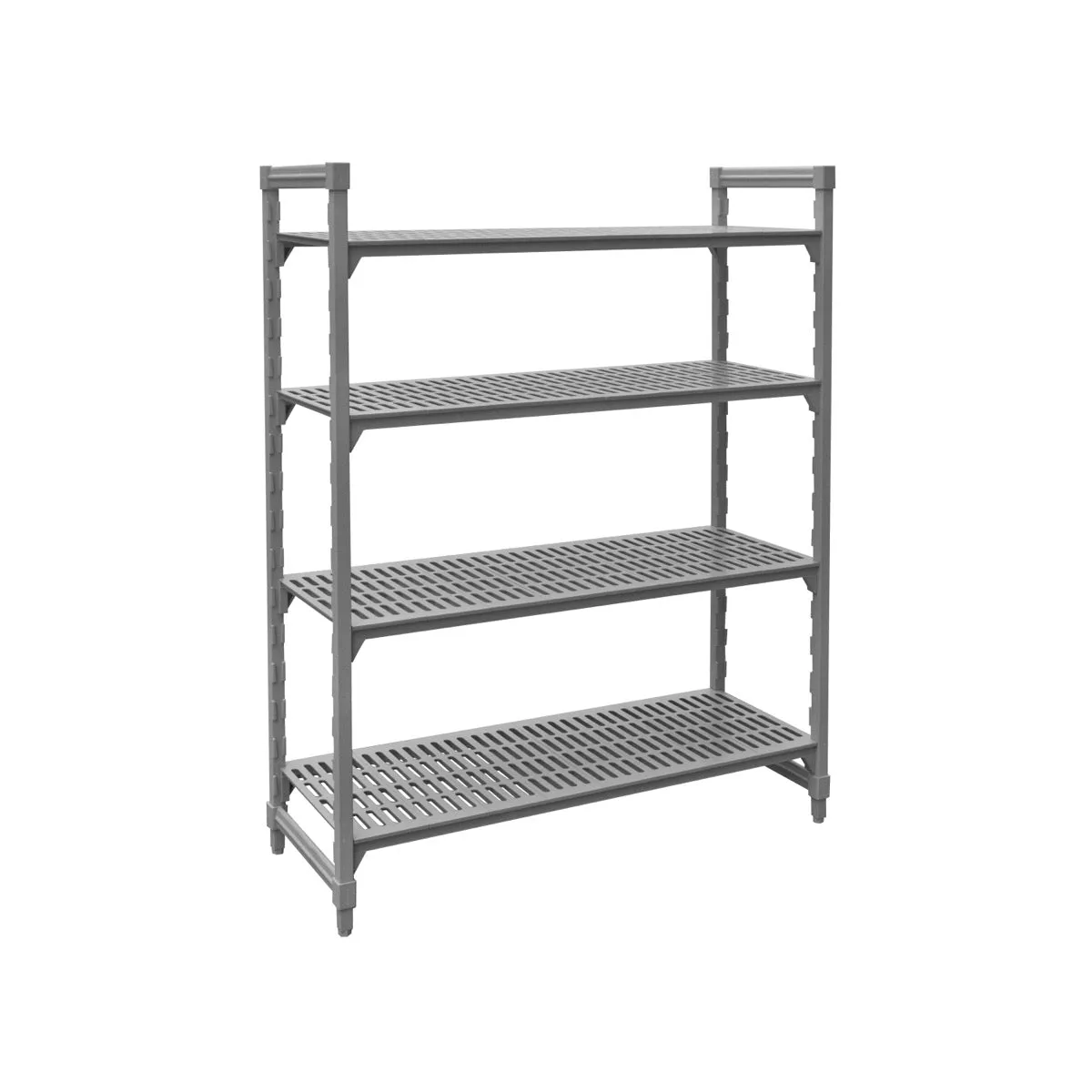 JIWINS VENTED SHELF KIT COMPLETE GREY PP/IRON 1525x455x1800 (*JW-PSU601872*) = 1 X EACH