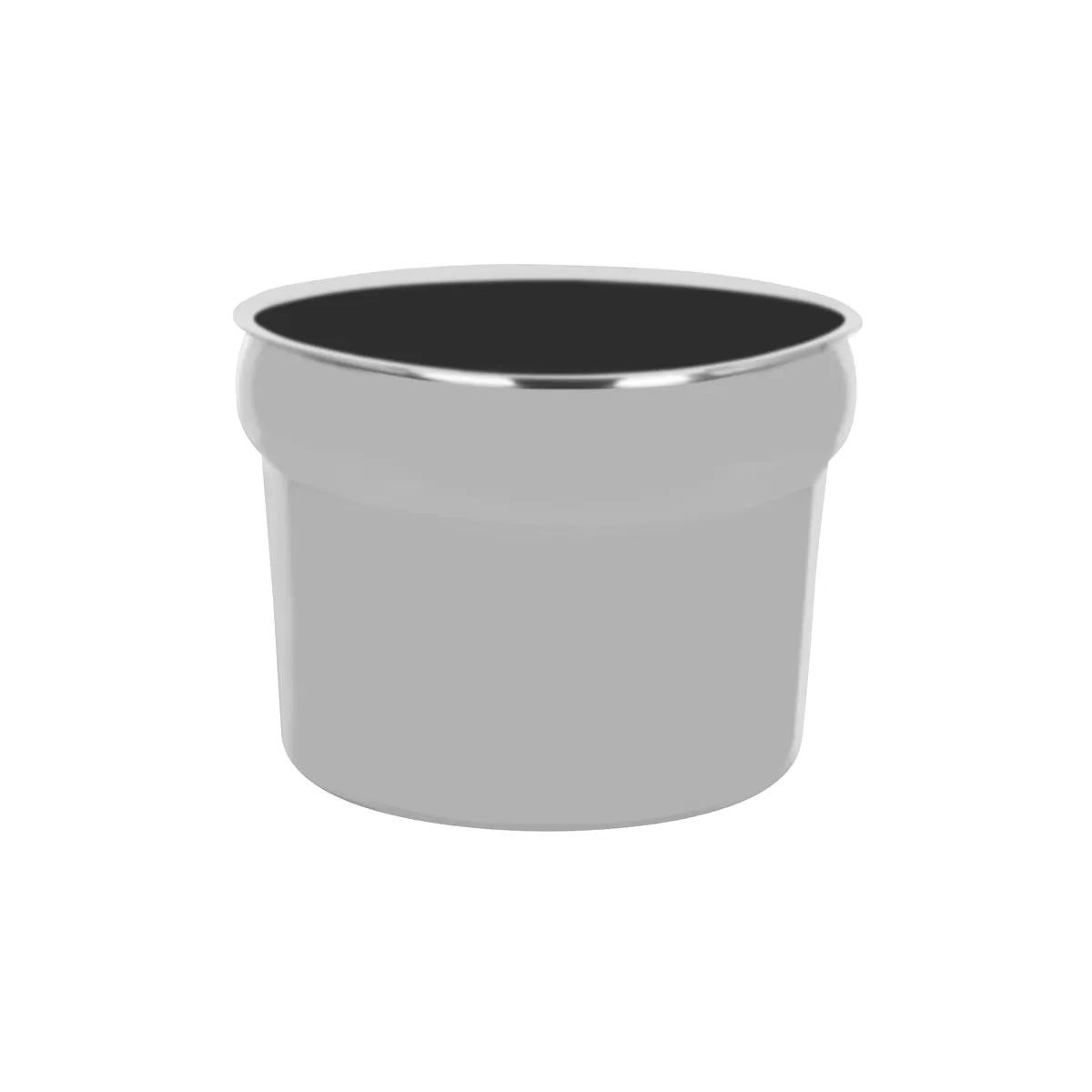 CHEF INOX ROUND STEAM TABLE INSERT S/S 267x204mm 11.0lt (*05810*) = 1 X EACH