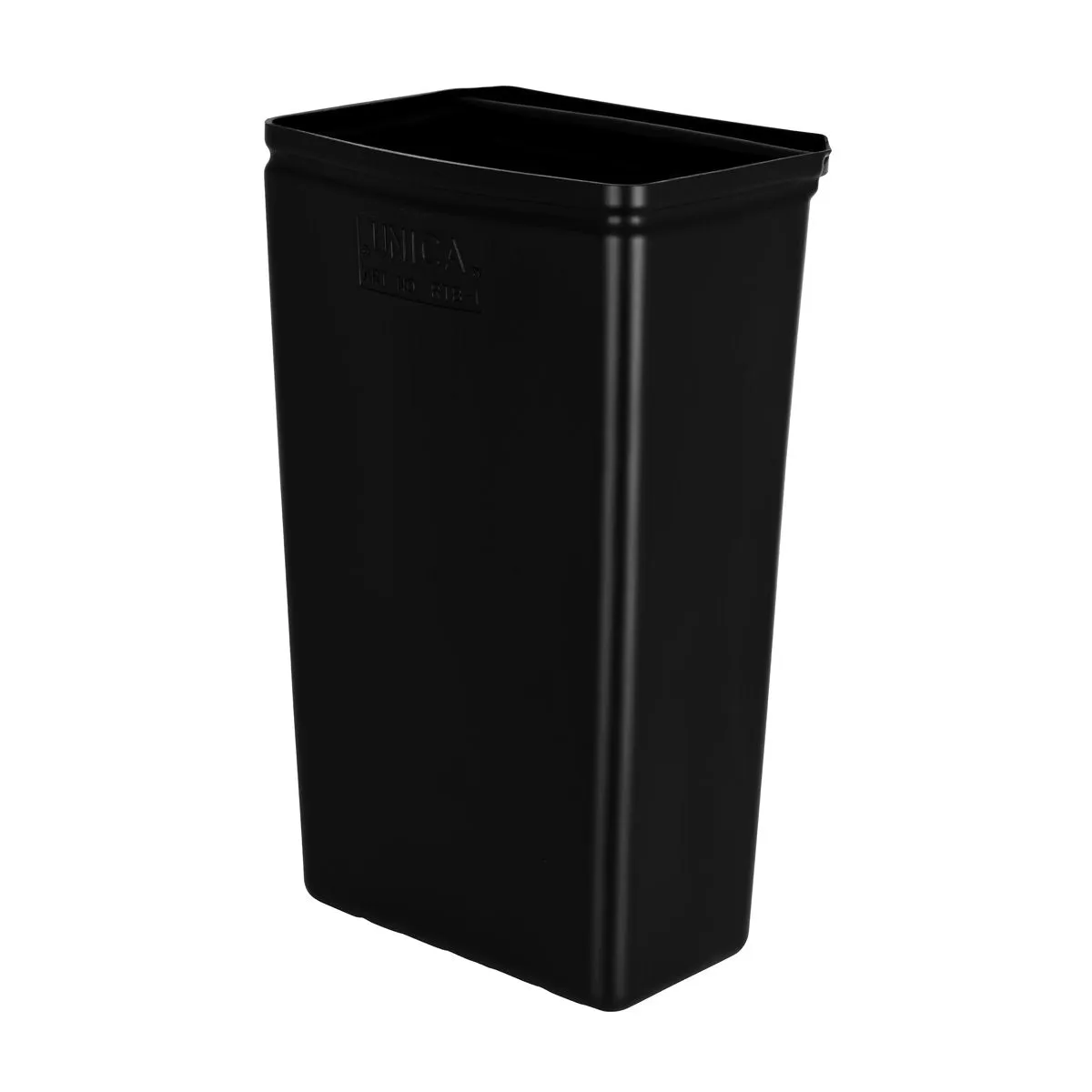 UNICA REFUSE BIN-337x231x560mm BLACK SUITS 9600 (RTB1) (*09610*) = 1 X EACH