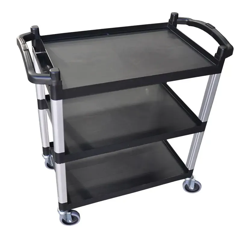 UNICA TROLLEY-3 TIER BLACK LARGE 890x540x940mm (*09603*) = 1 X EACH