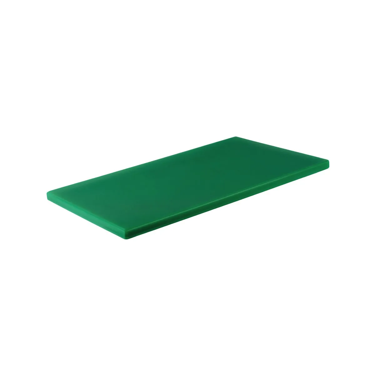 CHEF INOX CUTTING BOARD HACCP PE GN 1/1 530x325x20mm GREEN (*04387*) = PACK OF 5 X EACHES