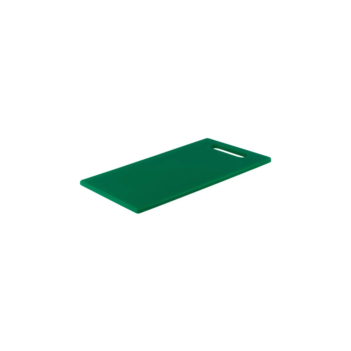 CHEF INOX CUTTING BOARD HACCP w/HDL PE 250x400x13mm GREEN (*04342*) = PACK OF 6 X EACHES