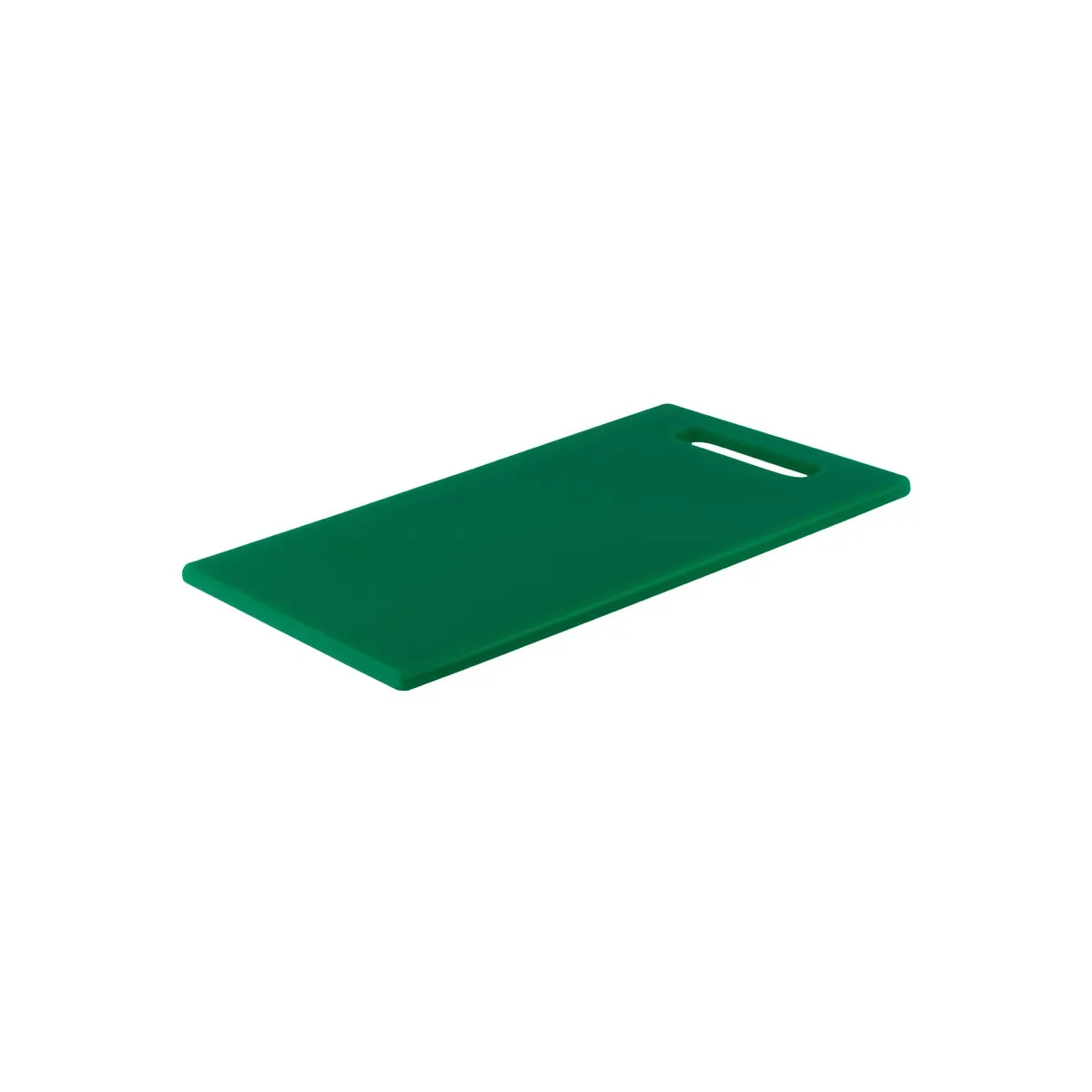 CHEF INOX CUTTING BOARD HACCP w/HDL PE 300x450x12mm GREEN (*04347*) - EACH = 1 / PACK = 6 X EACHES