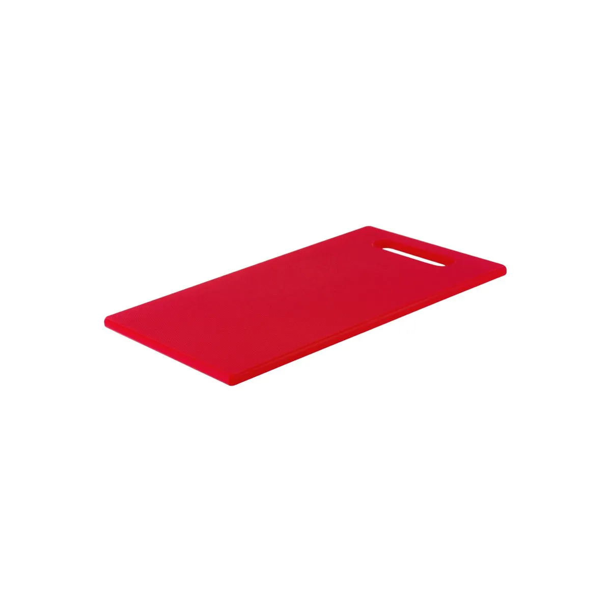 CHEF INOX CUTTING BOARD HACCP w/HDL PE 300x450x12mm RED (*04348*) = EACH = 1 / PACK = 6 EACHES