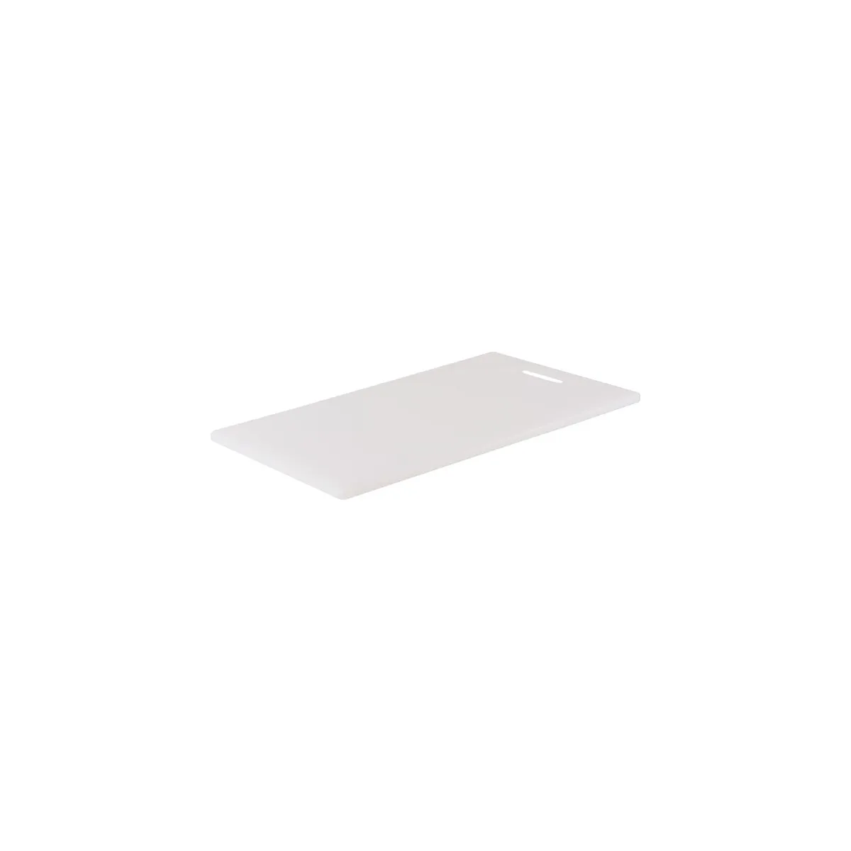 CHEF INOX CUTTING BOARD HACCP w/HDL PE 205x355x12mm WHITE (*04315*) = PACK OF 6 X EACHES
