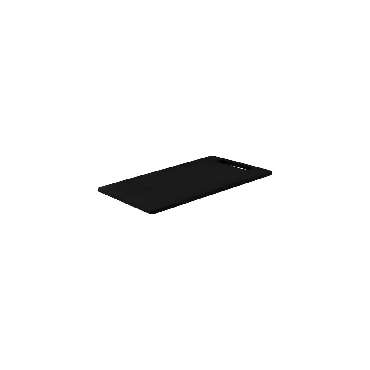 CHEF INOX CUTTING BOARD HACCP w/HDL PE 200x270x12mm BLACK (*04311-BK*) = PACK OF 6 X EACHES