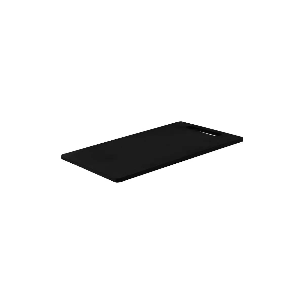 CHEF INOX CUTTING BOARD HACCP w/HDL PE 250x400x12mm BLACK (*04319-BK*) = PACK OF 6 X EACHES