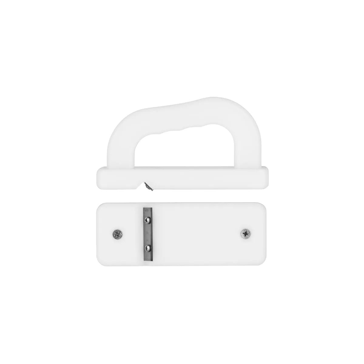 PADERNO BOARD SCRAPER PE 170x60x90mm WHITE (*04396*) = 1 X EACH