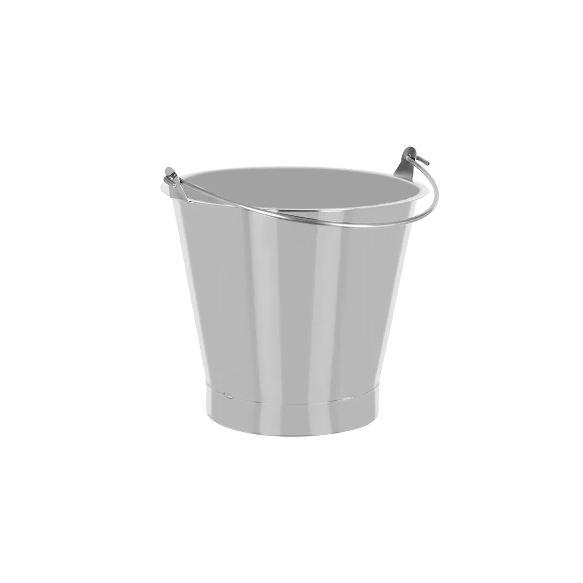 CHEF INOX BUCKET HEAVY DUTY w/BASE 18/8 320x270mm 13.0lt (*07603*) = 1 X EACH