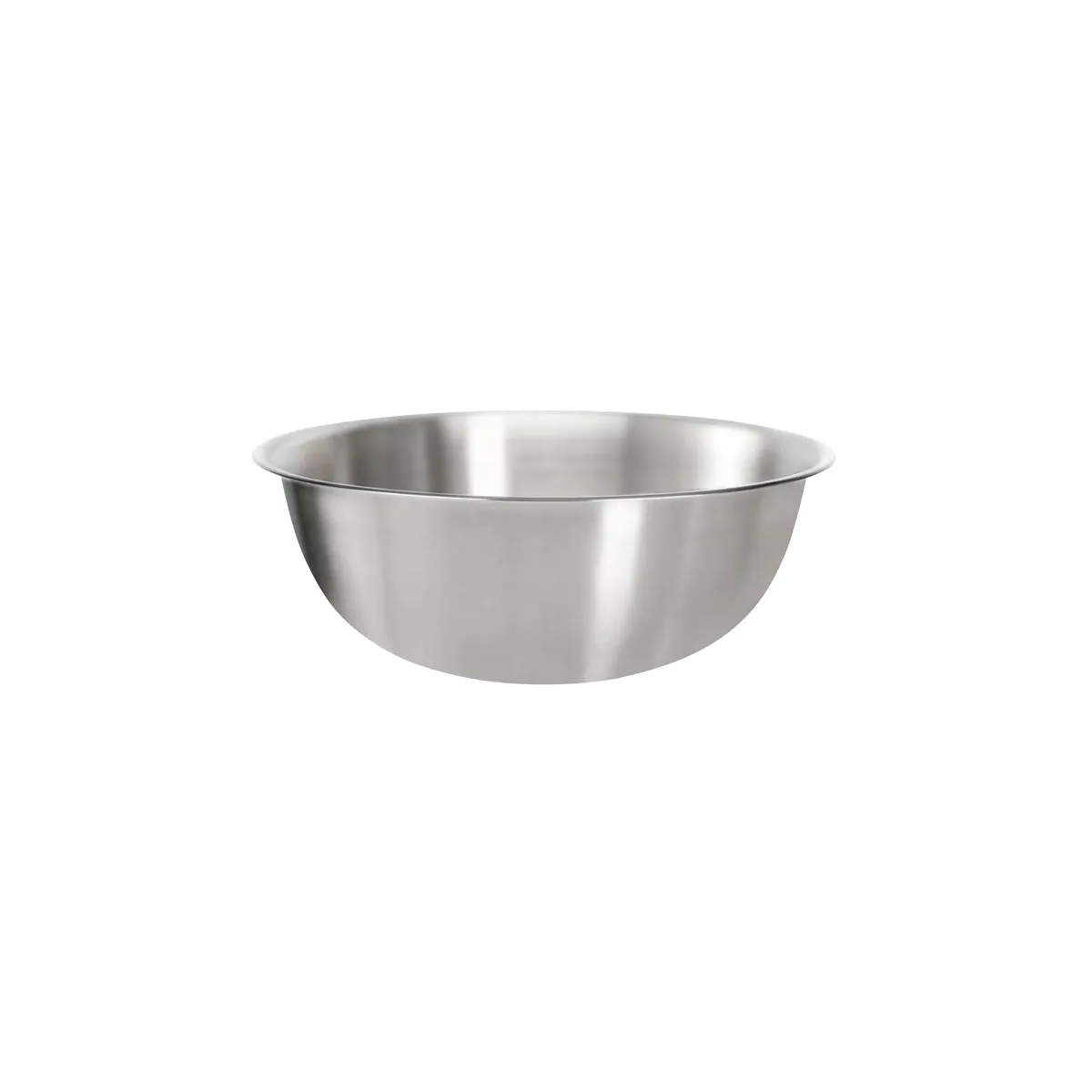 CHEF INOX MIXING BOWL S/S 346x124mm 7.6lt (*07208*) = PACK OF 12 X EACHES