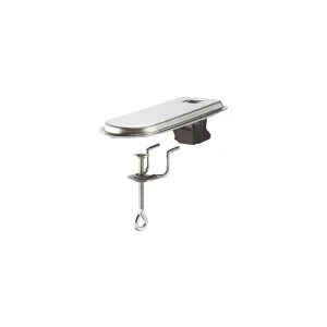 BONZER CLAMP AND BASE S/S FINISH (10257-07) (*05000-D*) = 1 X EACH