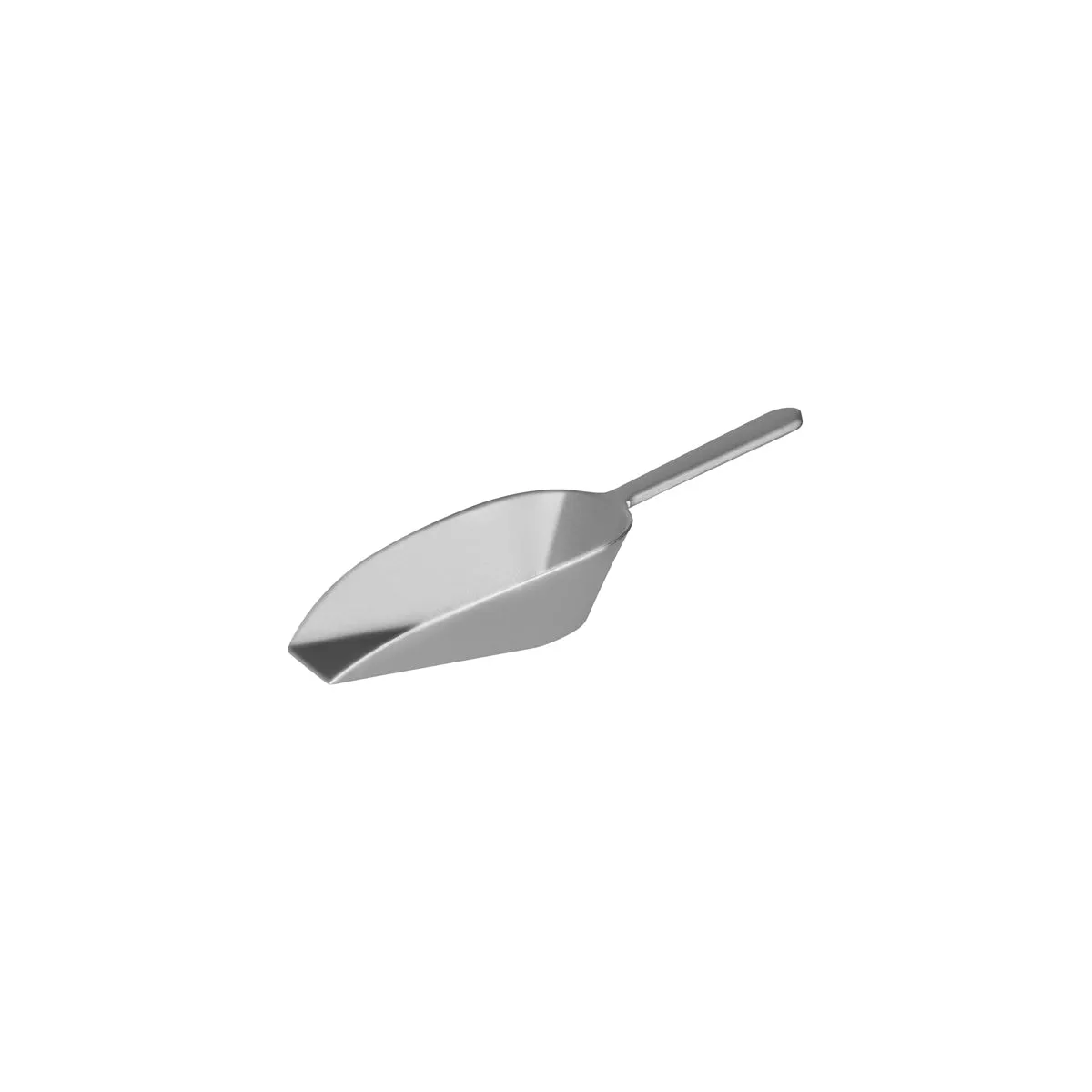 CHEF INOX FLAT SCOOP ALUMINIUM 190x110mm 453ml/16oz (*66155*) = 1 X EACH