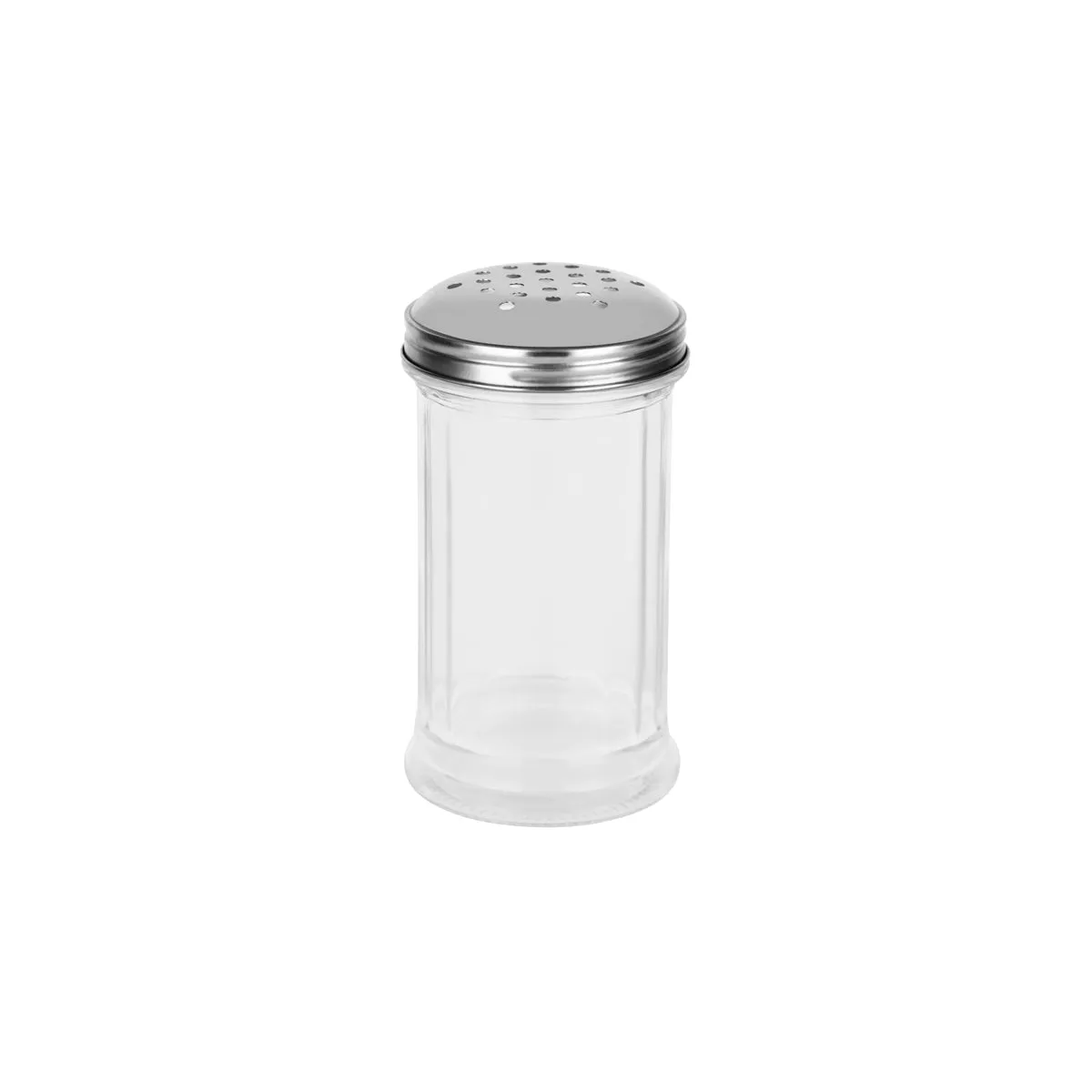 CHEF INOX CHEESE SHAKER GLASS w/S/S LID 355ml (*06800*) = PACK OF 12 X EACHES