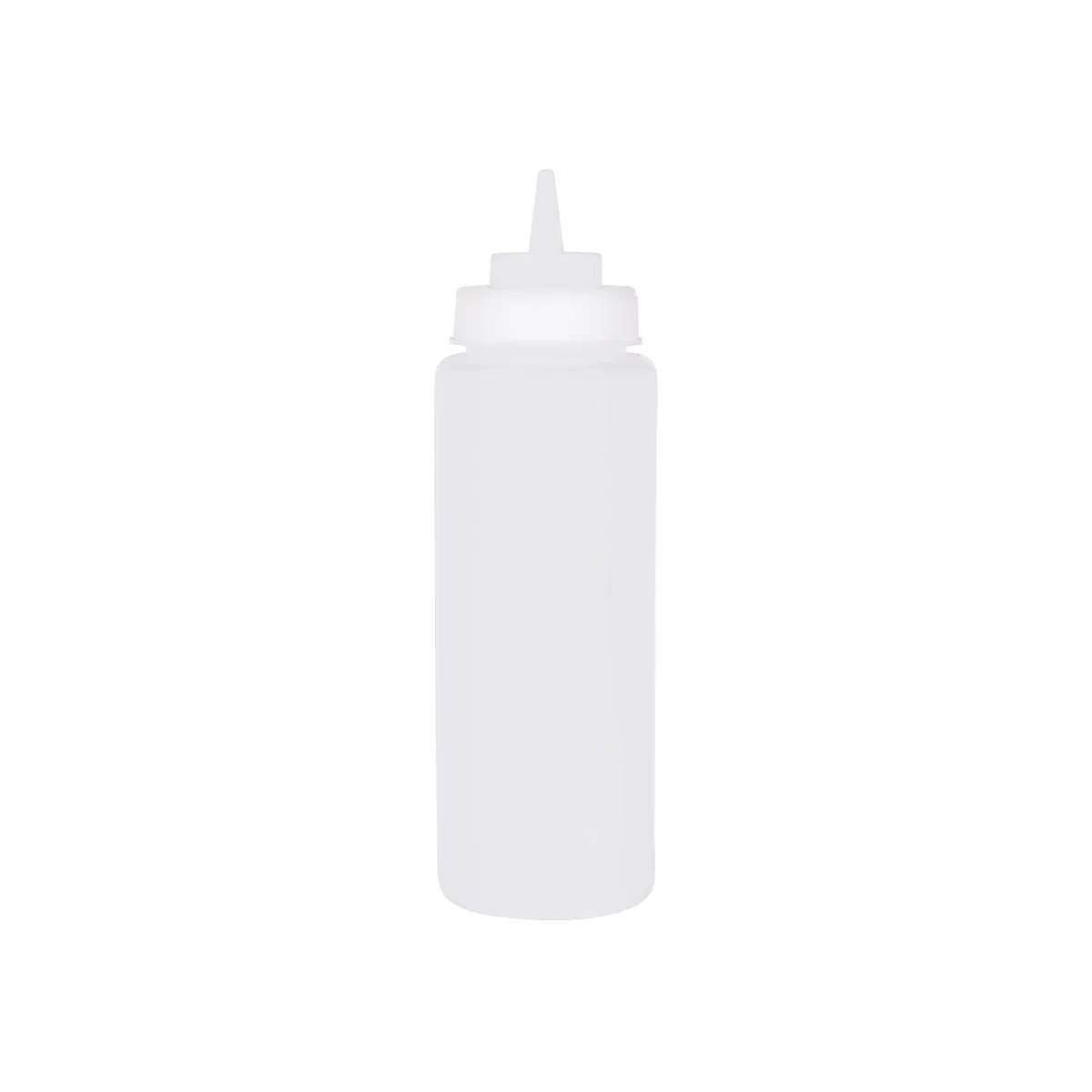 CHEF INOX SQUEEZE BOTTLE WIDE MOUTH  PP 950ml/32oz CLEAR (*06976*) = EACH = 1 / BOX = 12 X EACHES