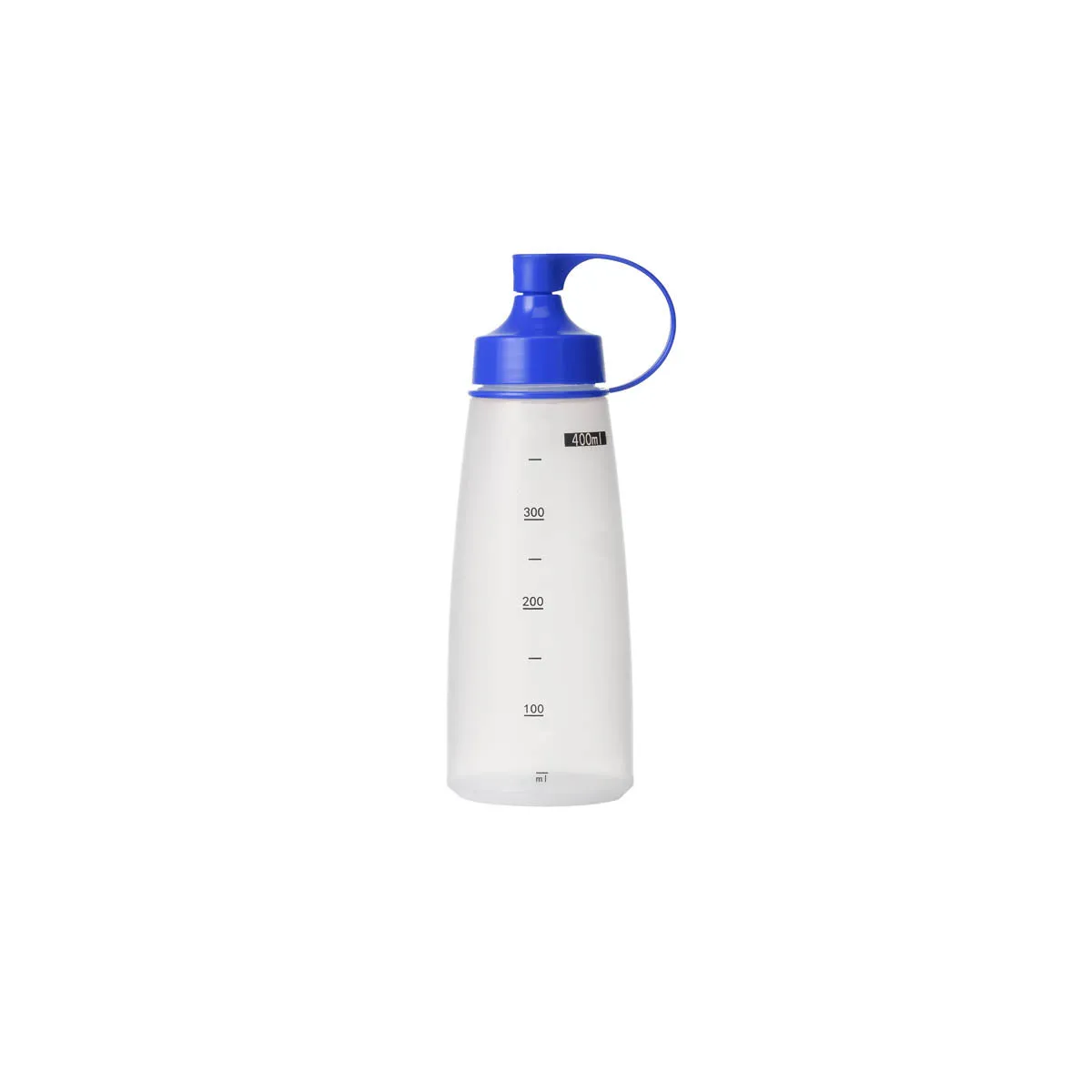 CHEF INOX SOFT SQUEEZE BOTTLE w/BLUE CAP 400ml (*06833*) = PACK OF 10 X EACHES