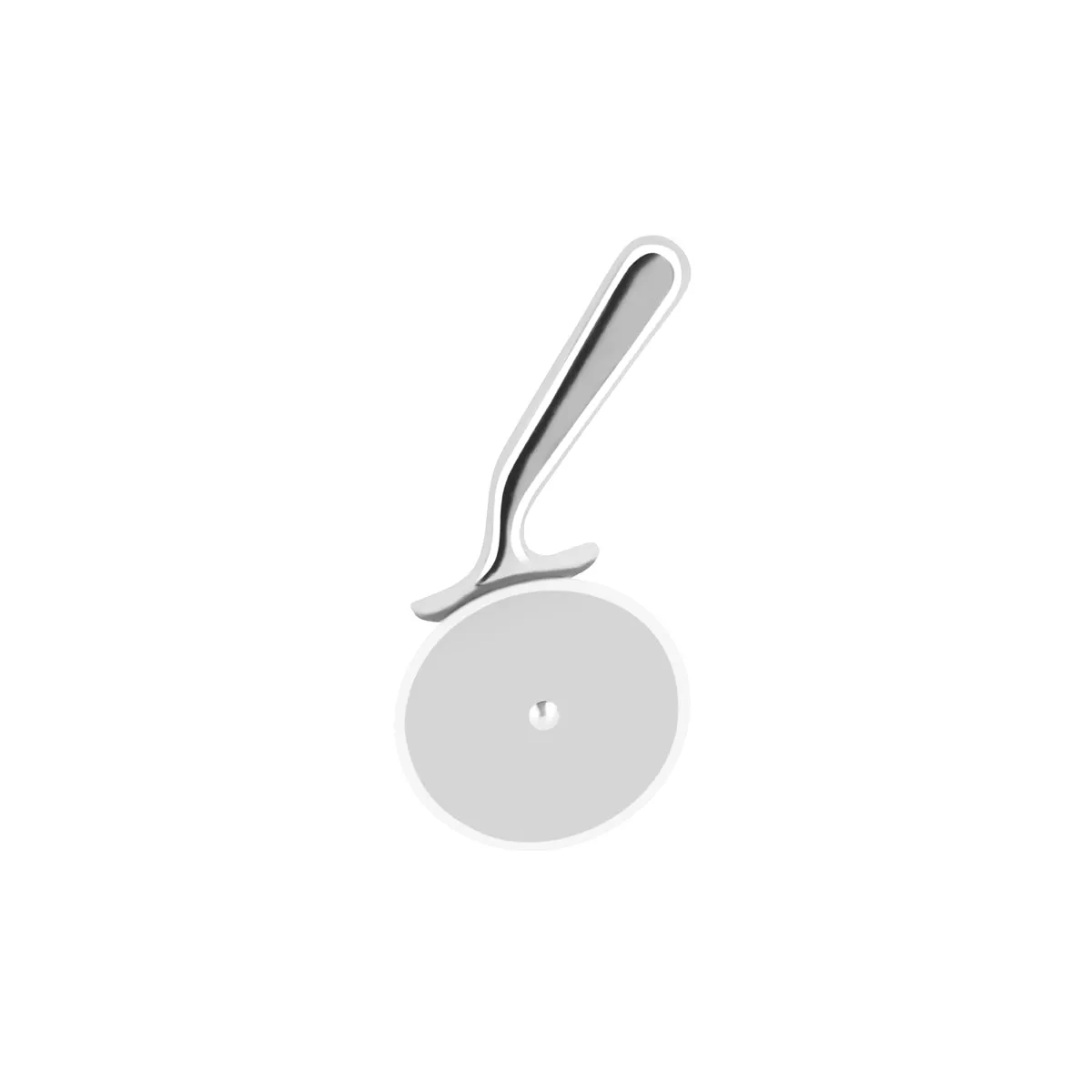 CHEF INOX PIZZA CUTTER S/S ALUM HDL 95mm (*06283*) = 1 X EACH