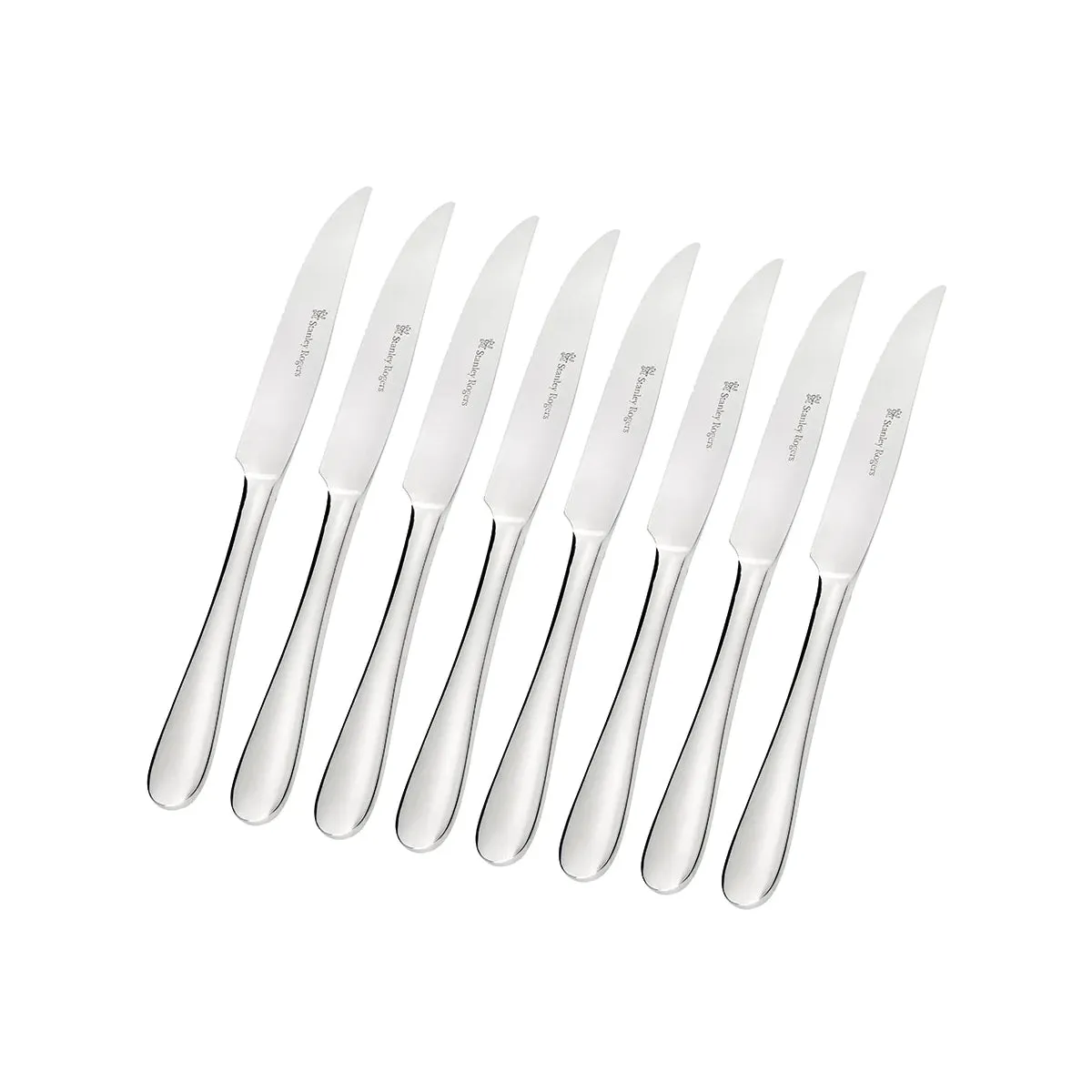 STANLEY ROGERS HAMPTON STEAK KNIVES 8PC SET (*SR50726*) = PACK OF 4 X SETS