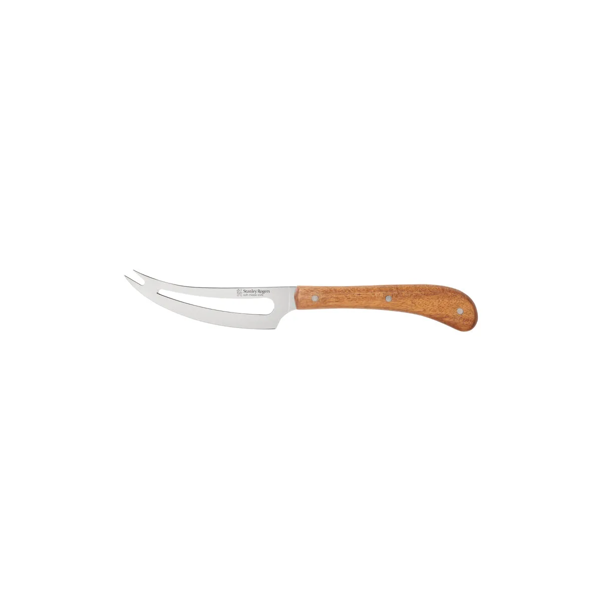 STANLEY ROGERS PISTOL GRIP SLOTTED CHEESE KNIFE SS/ACACIA 23 (*SR50763*) = PACK OF 2 X EACHES