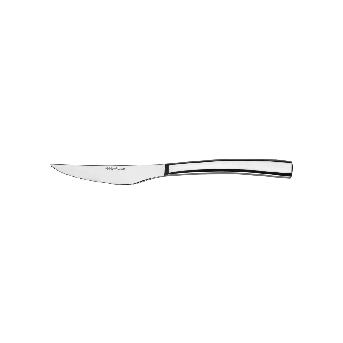 TABLEKRAFT AMALFI STEAK KNIFE SOLID S/S 235mm (*18173*) = 1 X DOZEN