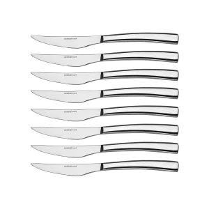 TABLEKRAFT AMALFI STEAK KNIVE SET 8pc S/S 235mm (*18100-118*) = 1 X SET