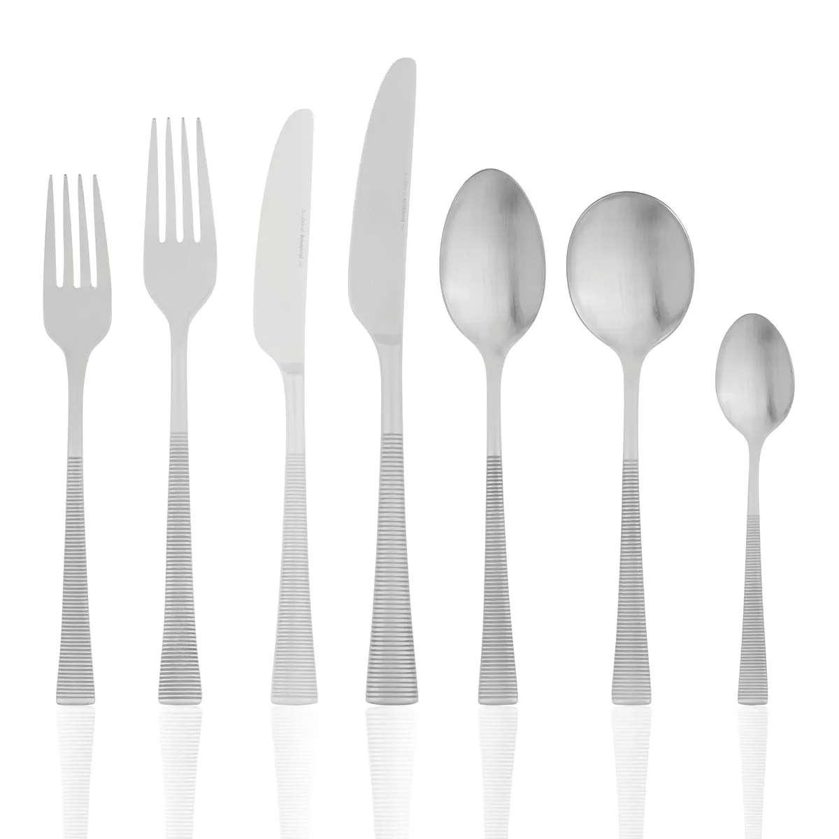TABLEKRAFT ASWAN CUTLERY SET 56pc 18/10 (*16500-56*) = 1 X SET